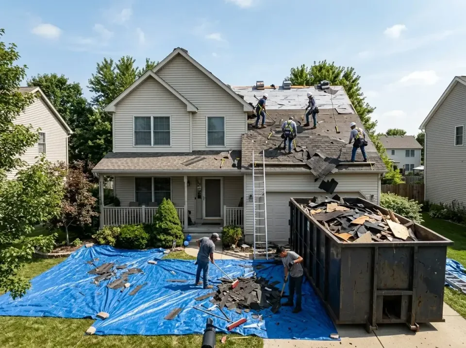 roof-replacement-debris-remova-004 — frequently asked questions, Cheapest Dumpster Rentals in Benton Park, CA